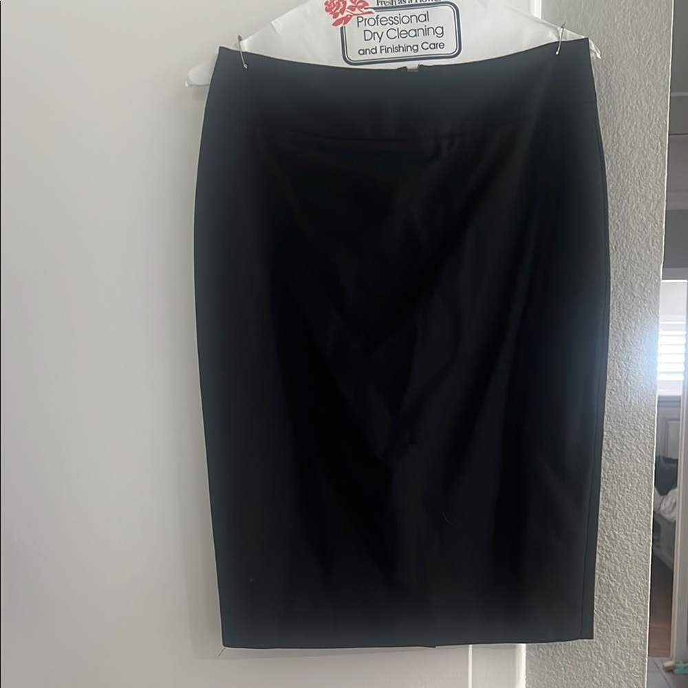 Classic Black Pencil Skirt